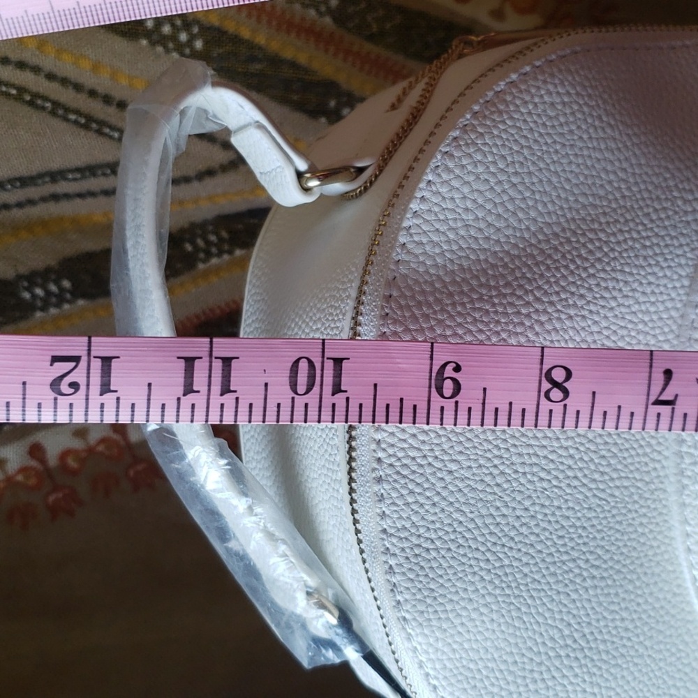 House of Harlow 1960 Mini Backpack with Card Case Cloud Dancer NWT - Picture 9 of 10